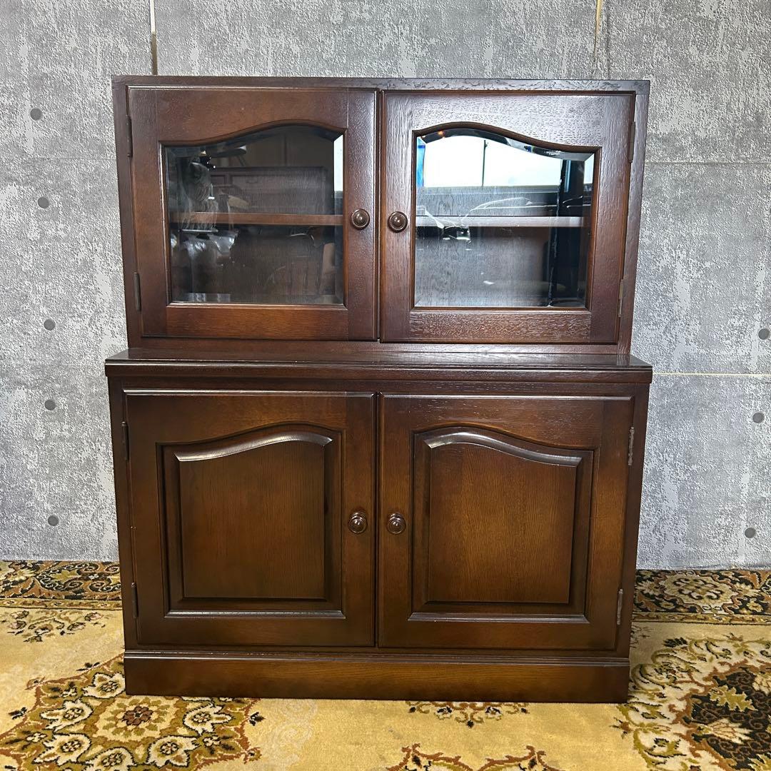 J꧁飛騨産業 HIDA꧂カップボード リビングボード 食器棚 キッチン