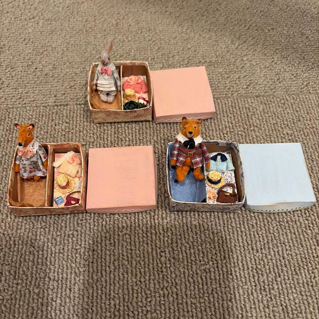 Veronique LUX ミニチュア クローゼットBOX ３個セット☆