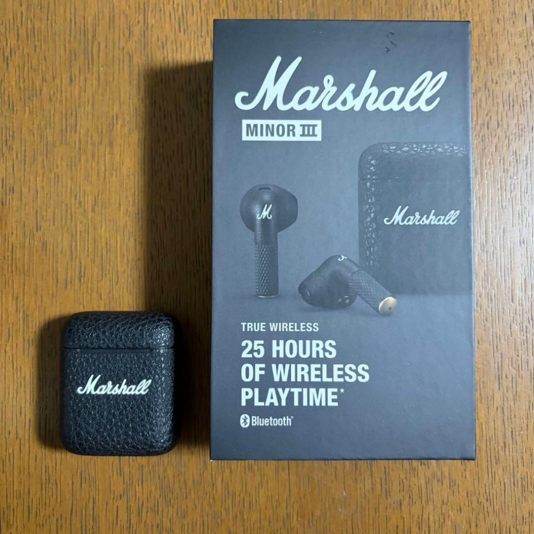 【早い者勝ち】Marshall MINORⅢ イヤホン 正規品