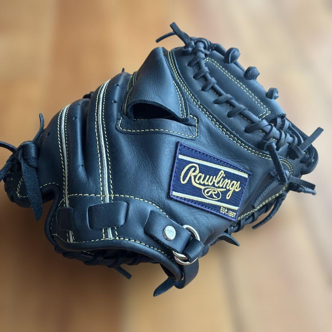 Rawlings 軟式用キャッチャーミットネイビー