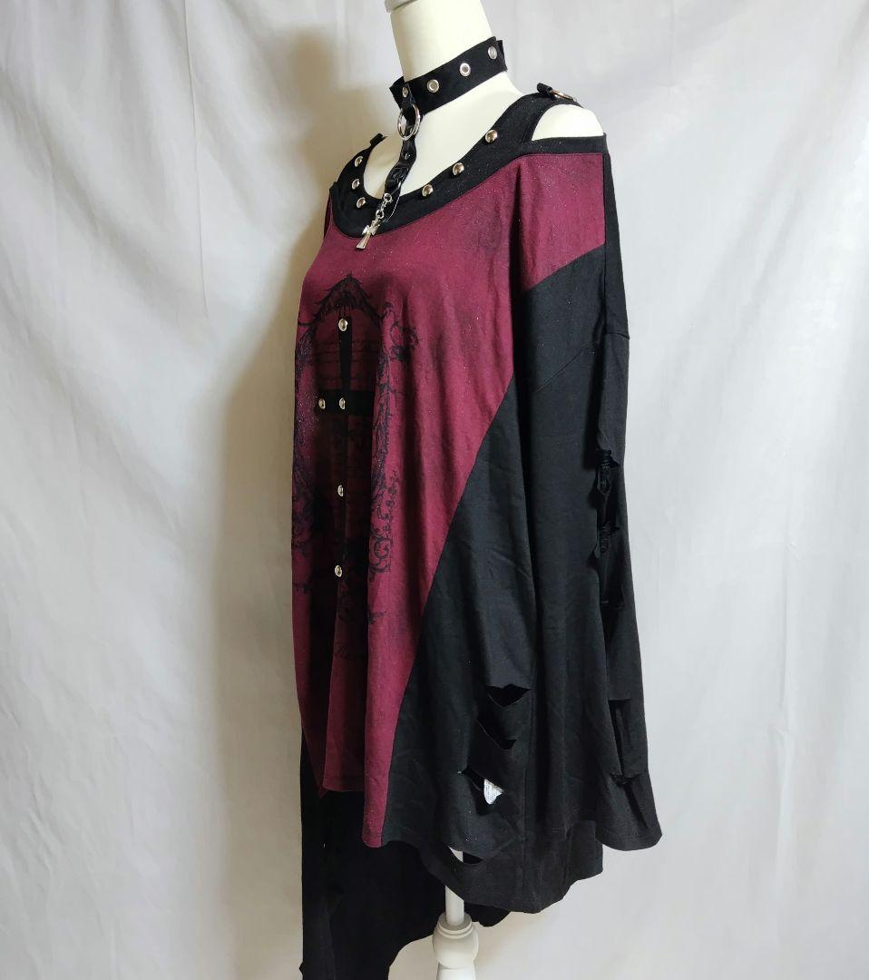 セックスポットリベンジ カスタム ラメ カットソー 長袖 y2k SEXPOT