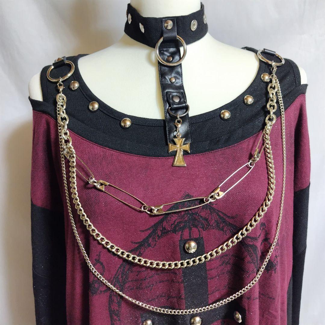 セックスポットリベンジ カスタム ラメ カットソー 長袖 y2k SEXPOT