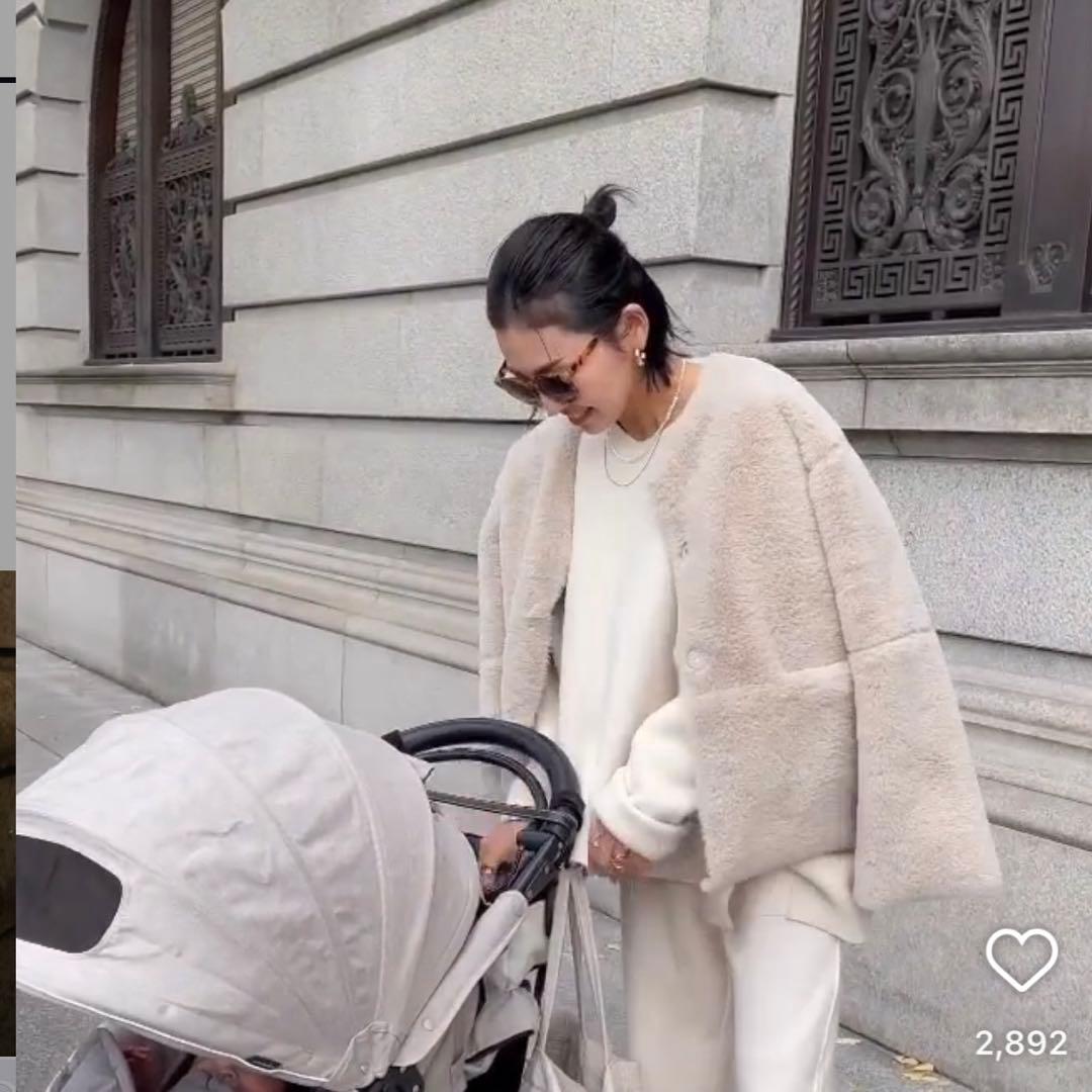 mienne ミアンヌ　ファーコート　リバーシブル