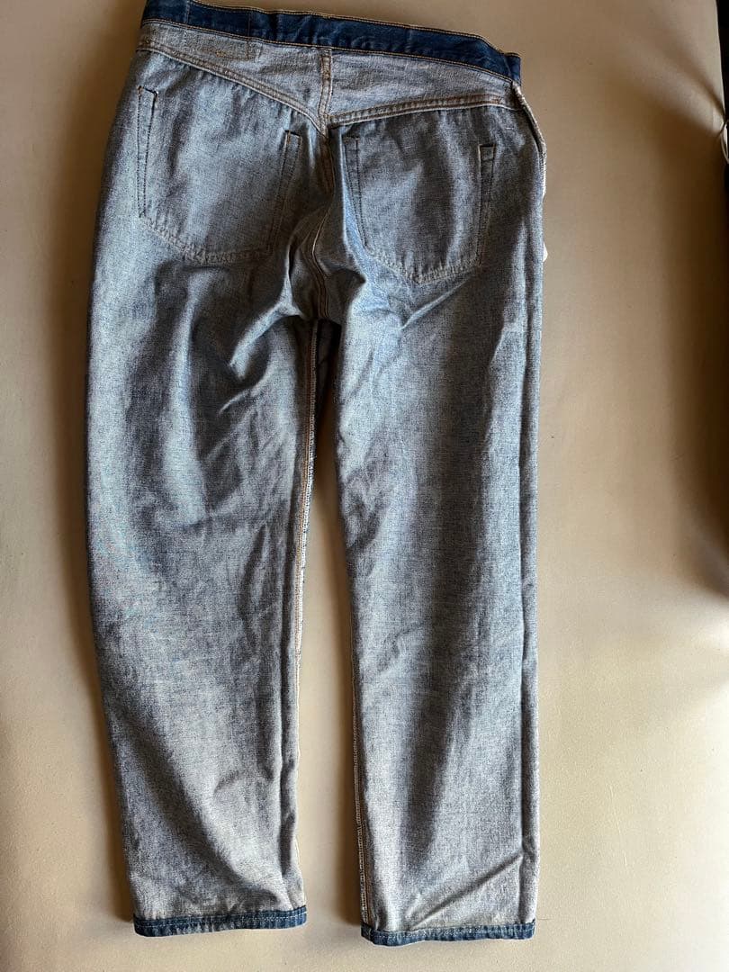 リーバイス　501 ビッグE 赤耳　USA製　ボタン裏刻印555 110周年