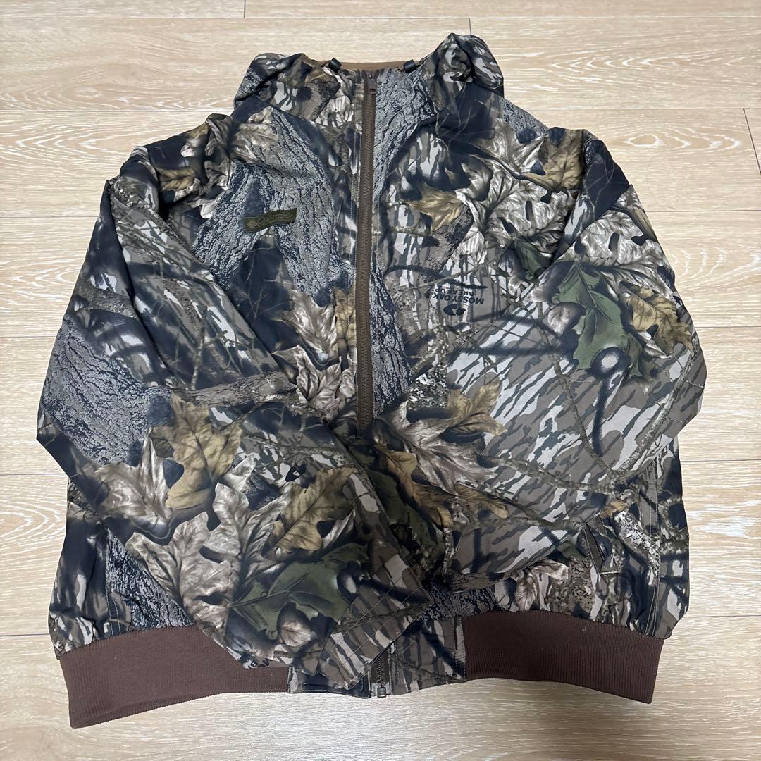 リアルツリー 迷彩 フード付きジャケット Columbia 短丈