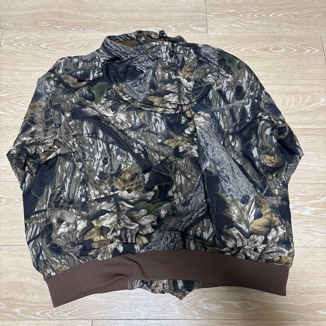 リアルツリー 迷彩 フード付きジャケット Columbia 短丈