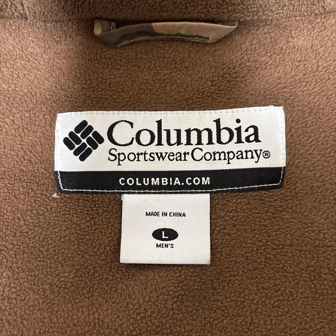 リアルツリー 迷彩 フード付きジャケット Columbia 短丈