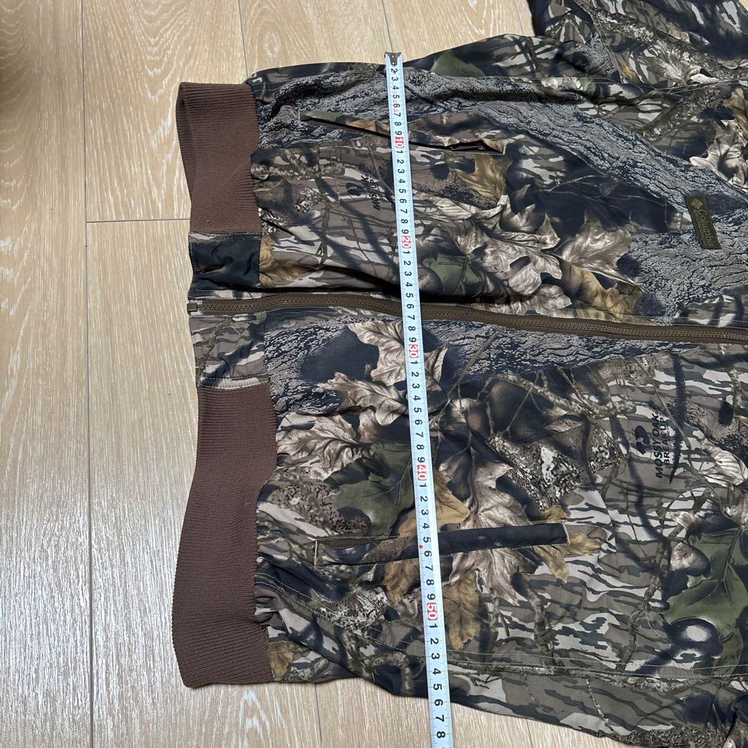 リアルツリー 迷彩 フード付きジャケット Columbia 短丈