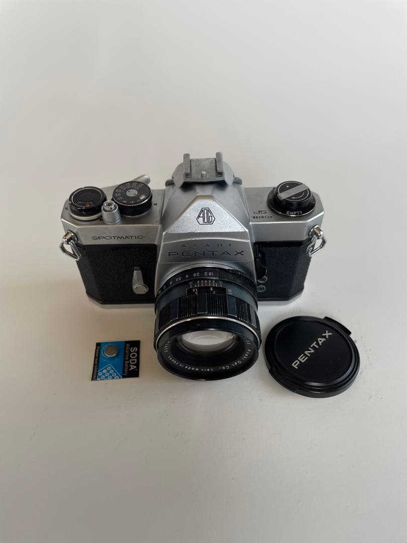 ASAHI PENTAX SPシルバーAuto-Takuma55mm f1.8