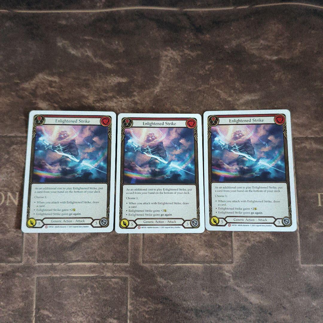【Enlightened Strike】NF 3枚 FaB
