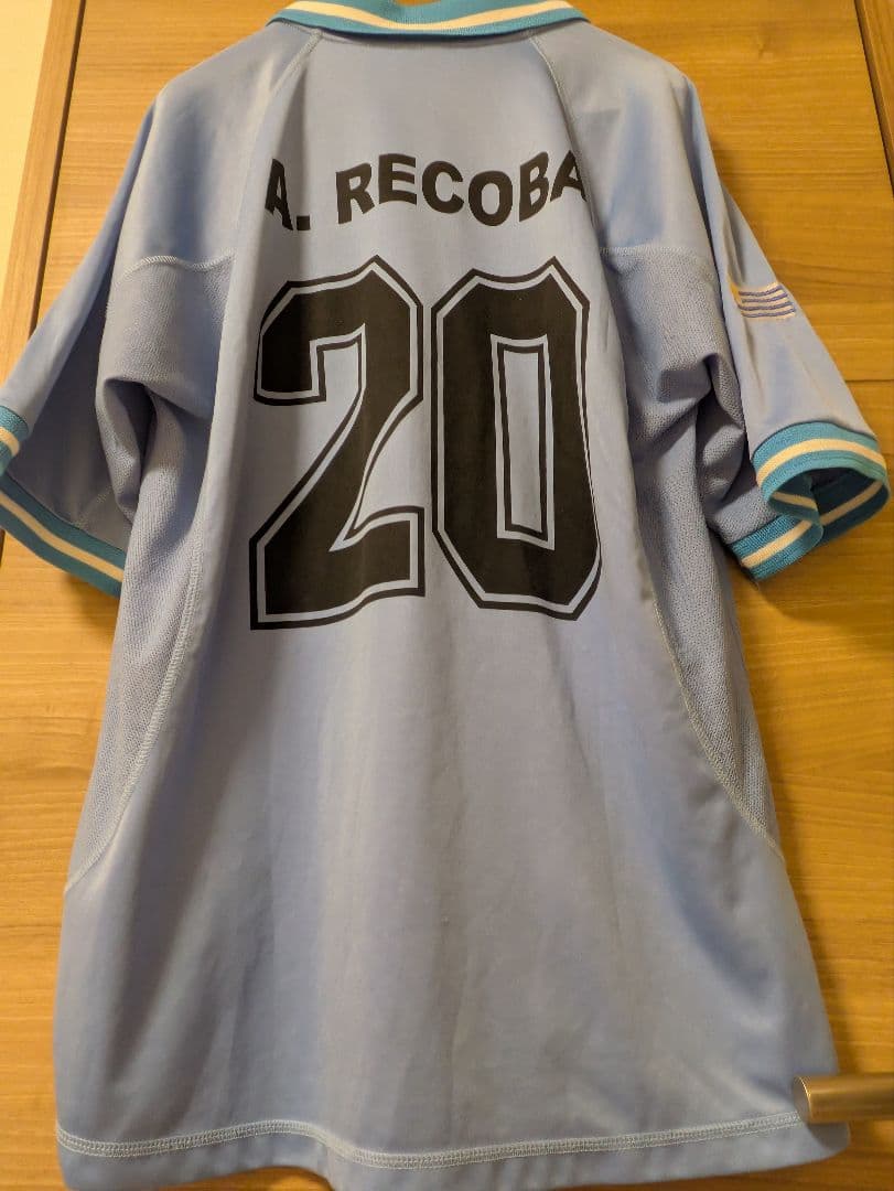 02年日韓WP ウルグアイ代表 20 レコバ　インテル　正規オーセンティック