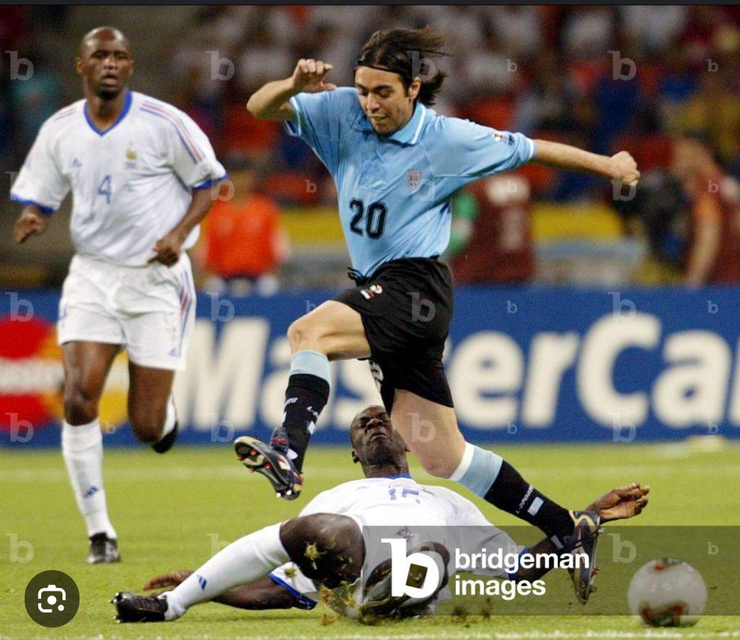 02年日韓WP ウルグアイ代表 20 レコバ　インテル　正規オーセンティック