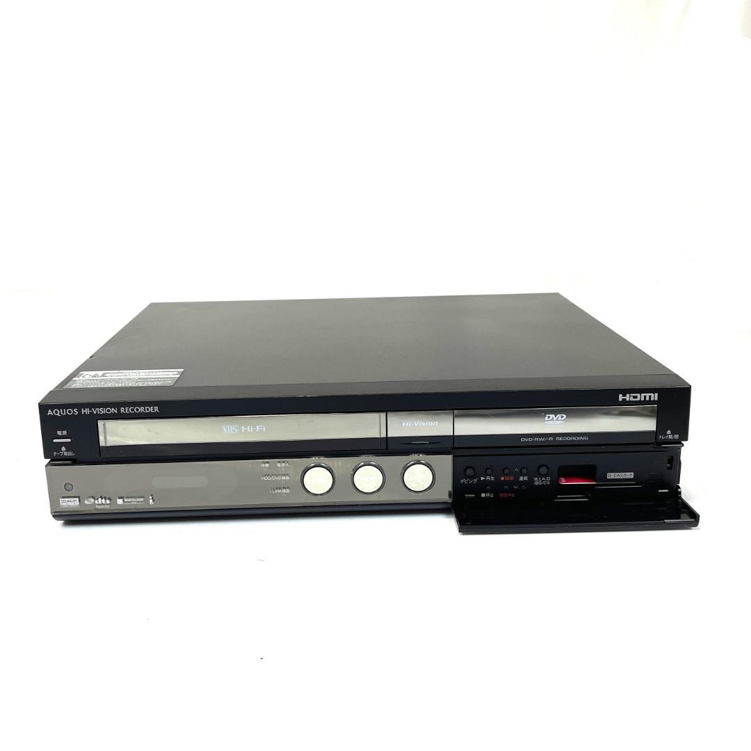 シャープ DV-ACV52 HDD搭載 VHS DVDレコーダー 2009年製