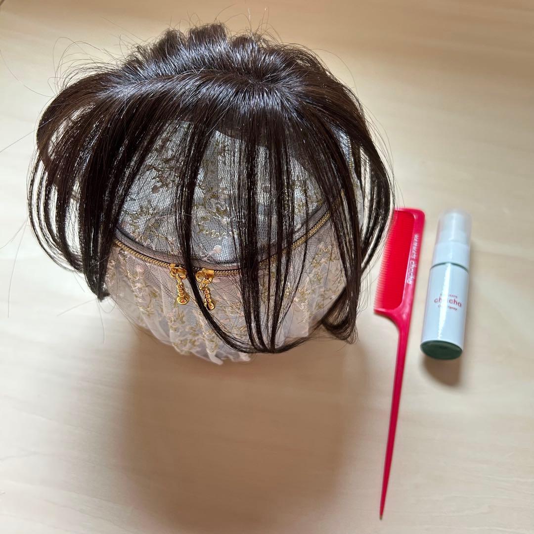 ペスカ ヘアメイト チャチャ ショートサイズ ダークブラウン 4点セット