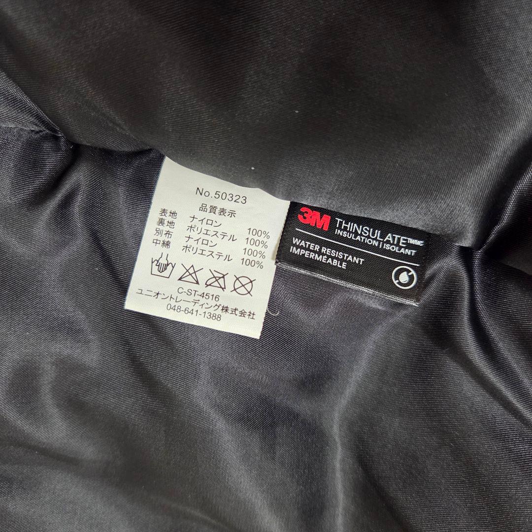 ヒューストン レベル7 ジャケット ミリタリージャケット ブラック XL