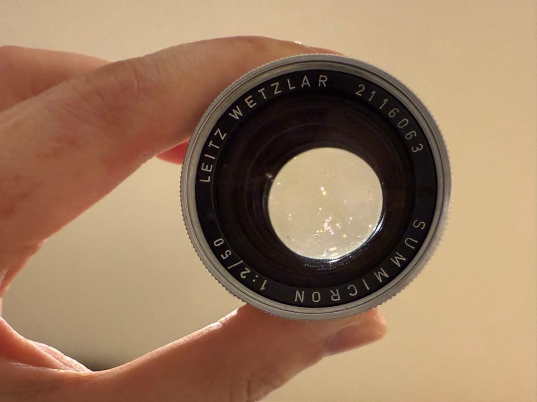 Summicron (ズミクロン) 50mm f2 (M) 1st 後期