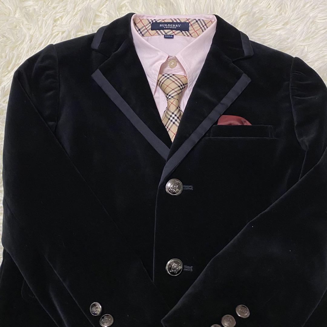 【BURBERRY LONDON】 フォーマル4点セット ノバチェック スーツ