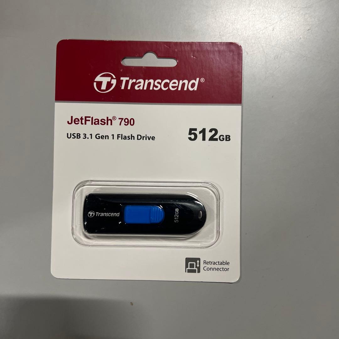 Transcend USBメモリ 512GB TS512GJF790K