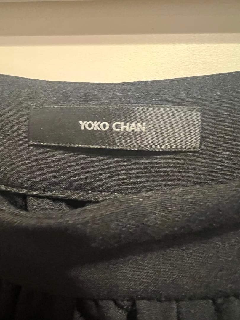 YOKO CHAN ハイウェストギャザーパンツ