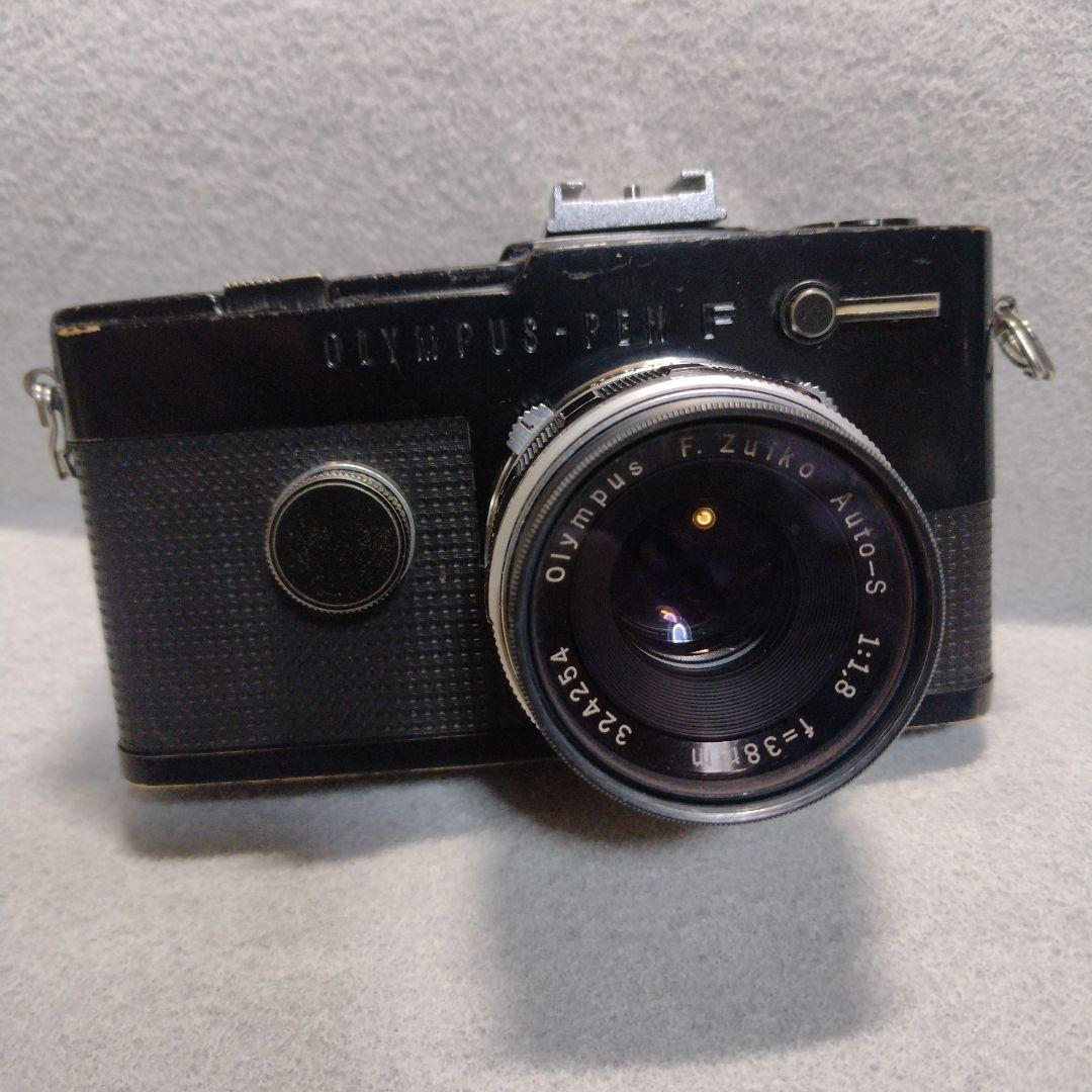 【レンズ付き】オリンパス　ペンFTブラック　　38mm F1.8