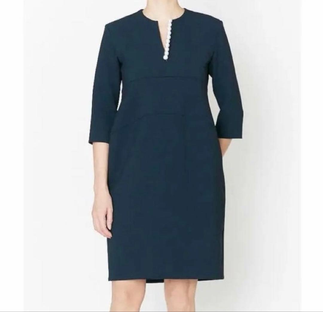 この太郎YOKOCHAN パールワンピース　美品　40