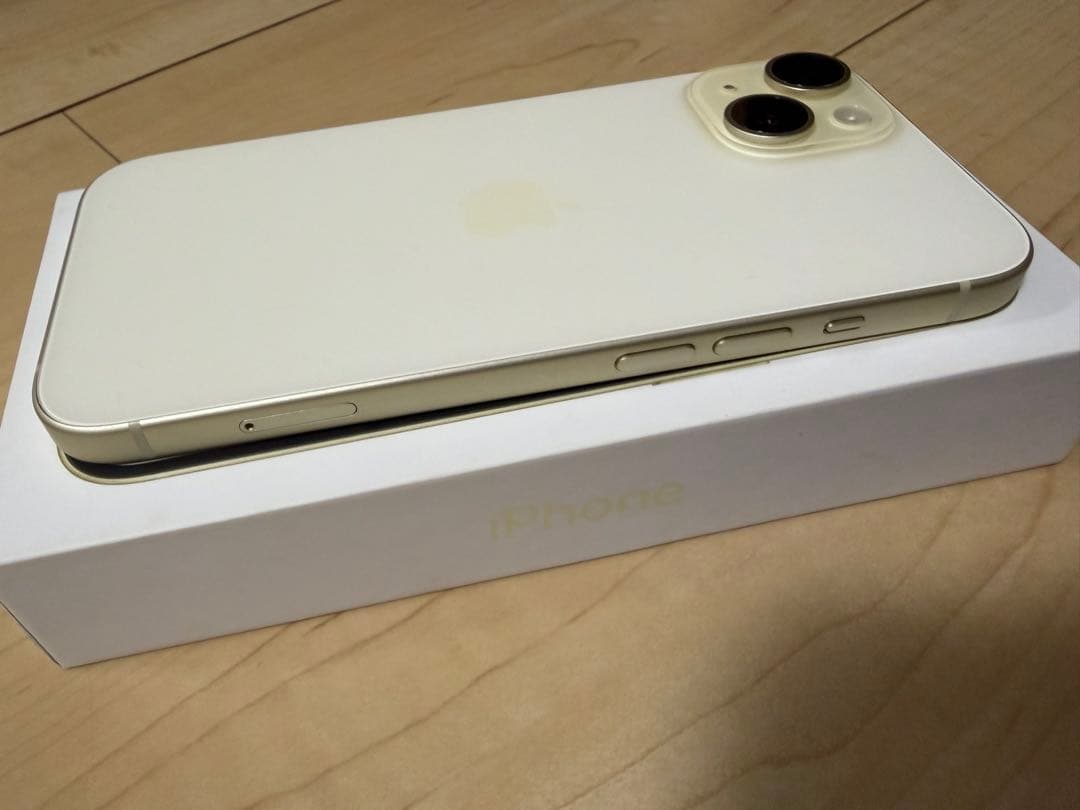 Apple iPhone15 128GB イエロー 本体