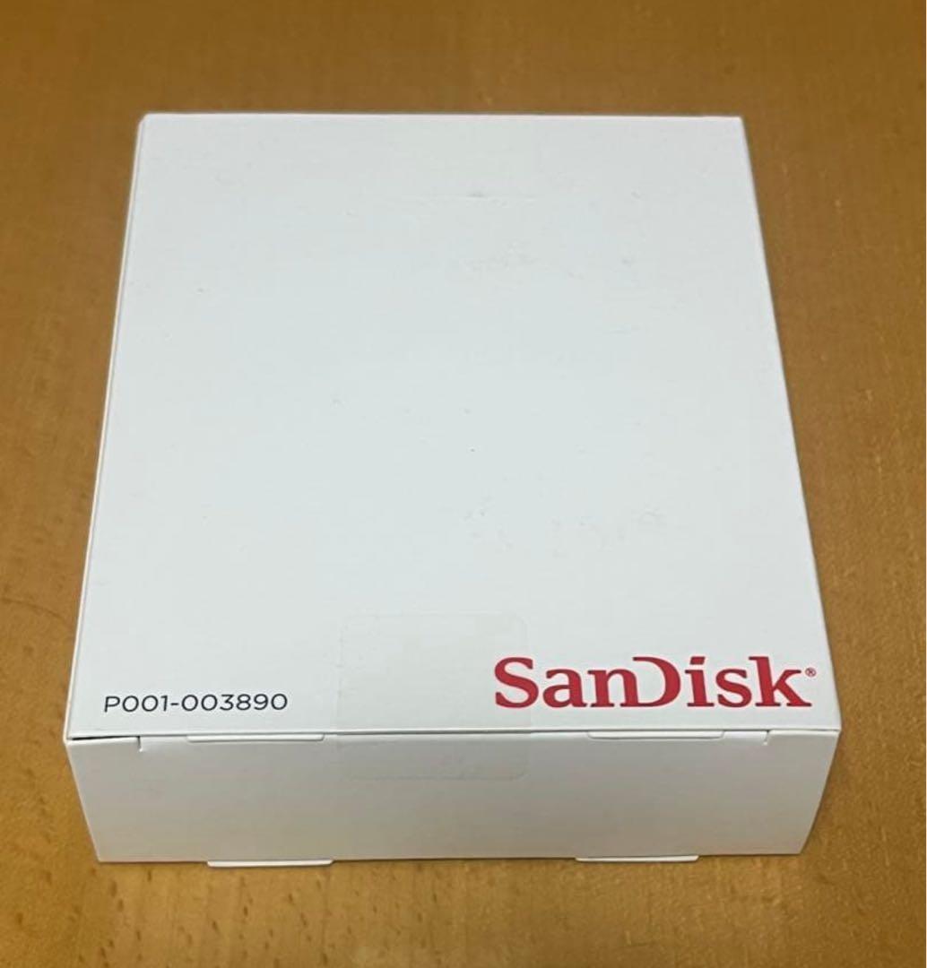 SanDisk 1TB 外付けSSD SSDSD6D61-1T00-G25
