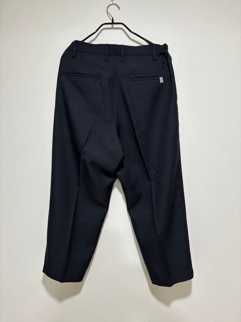 PWA スラックス メンズ L ネイビー