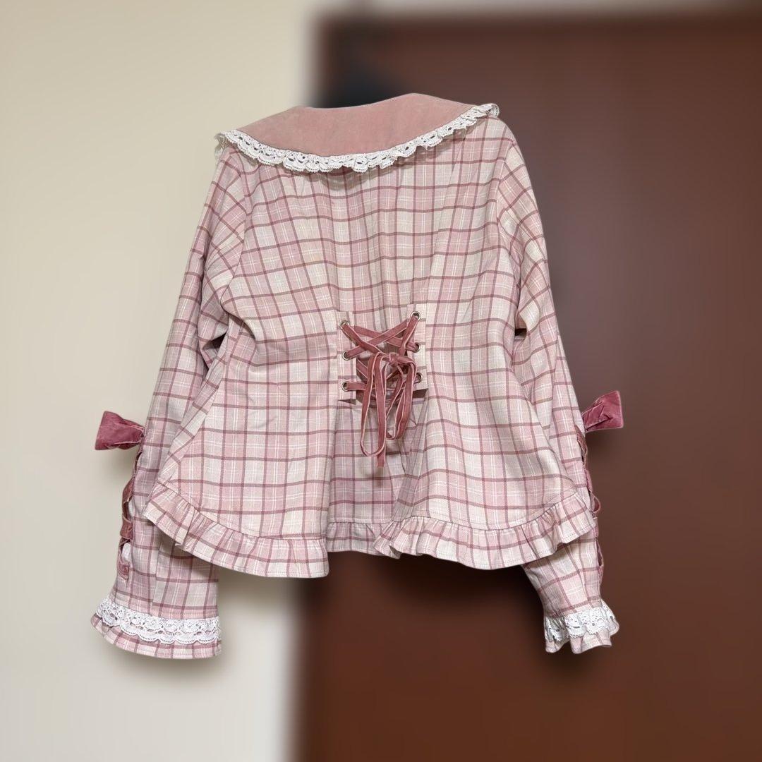 タータンチェックジャケット Chalmiere シャルミエール