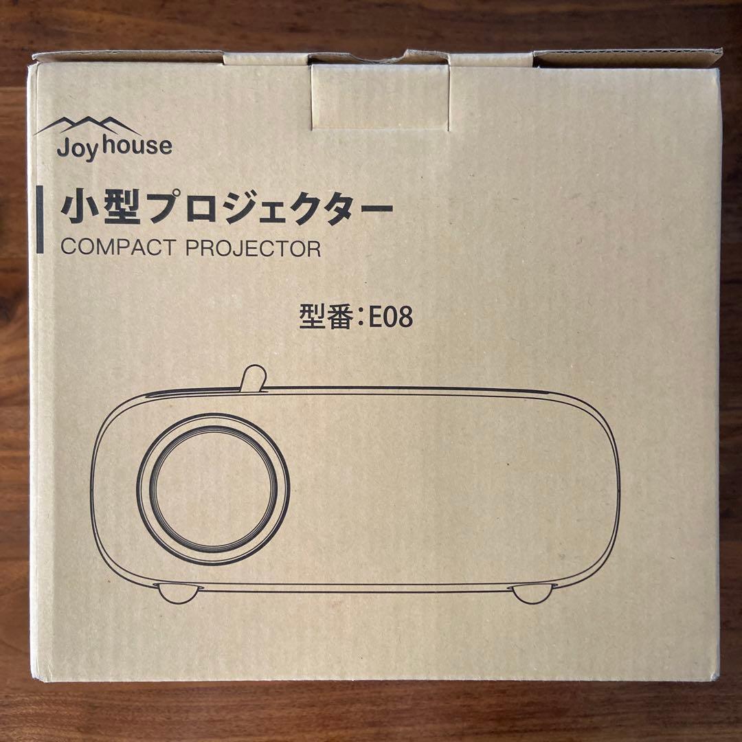 小型プロジェクター　480g軽量 コンパクト 超小型 天井投影可 ホームシアター