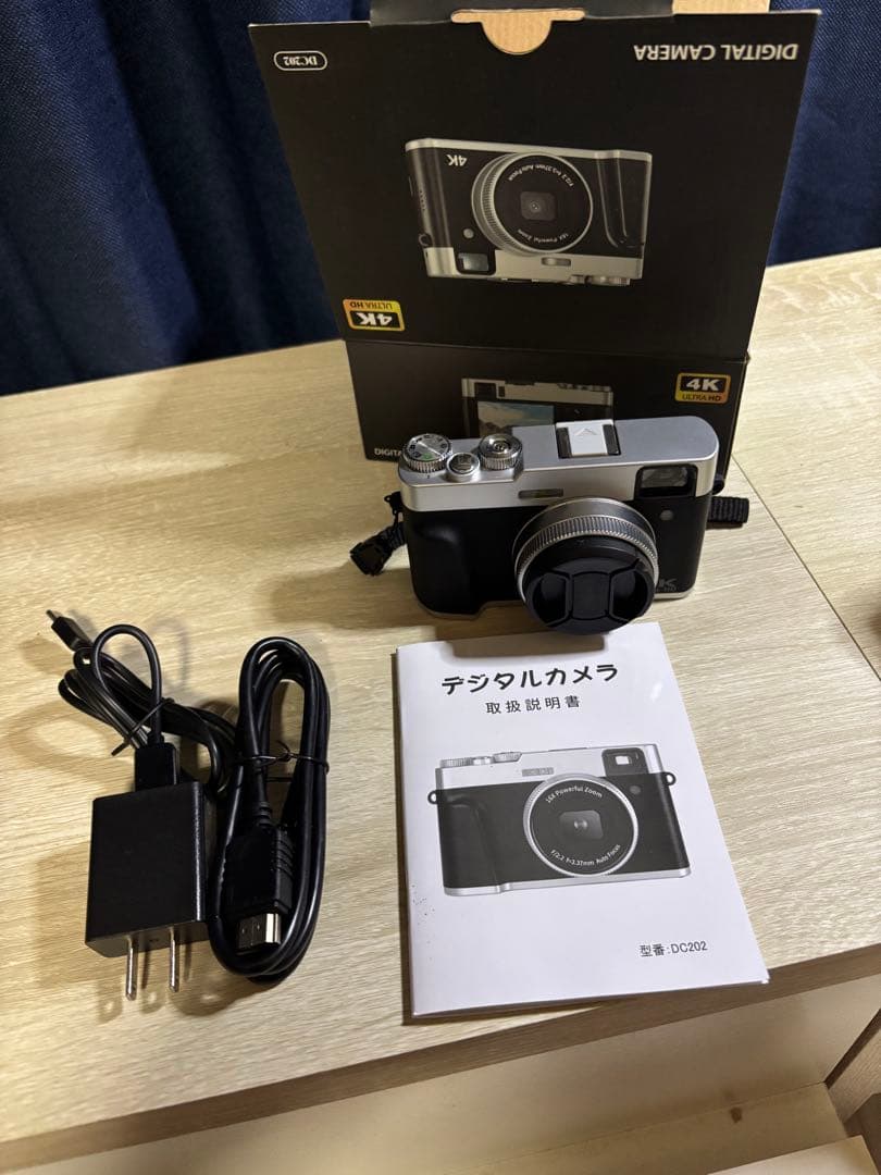 コンパクトデジタルカメラ ultraHD 4K ブラック