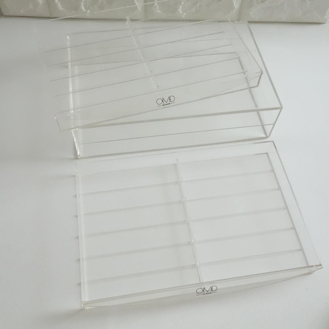 【テリー様用】OMDジェルネイル アクリル収納ケース120個 収納 2セット
