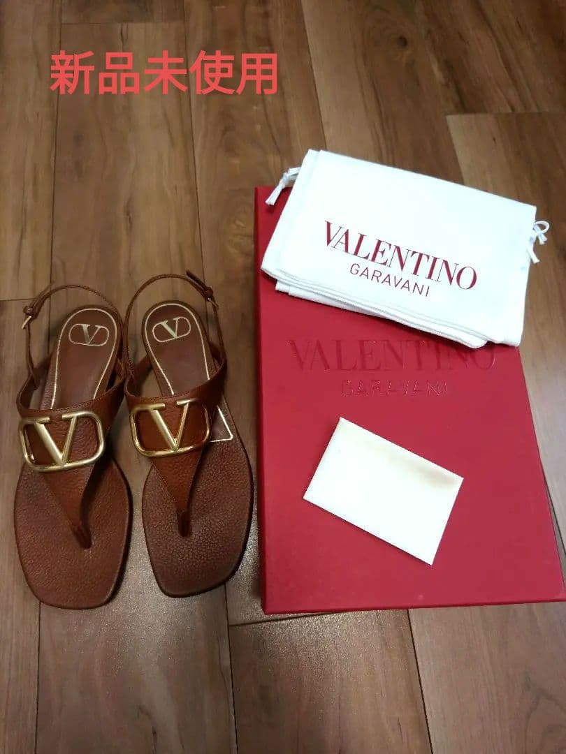 新品 未使用 VALENTINO GARAVANI レザー サンダル イタリア製