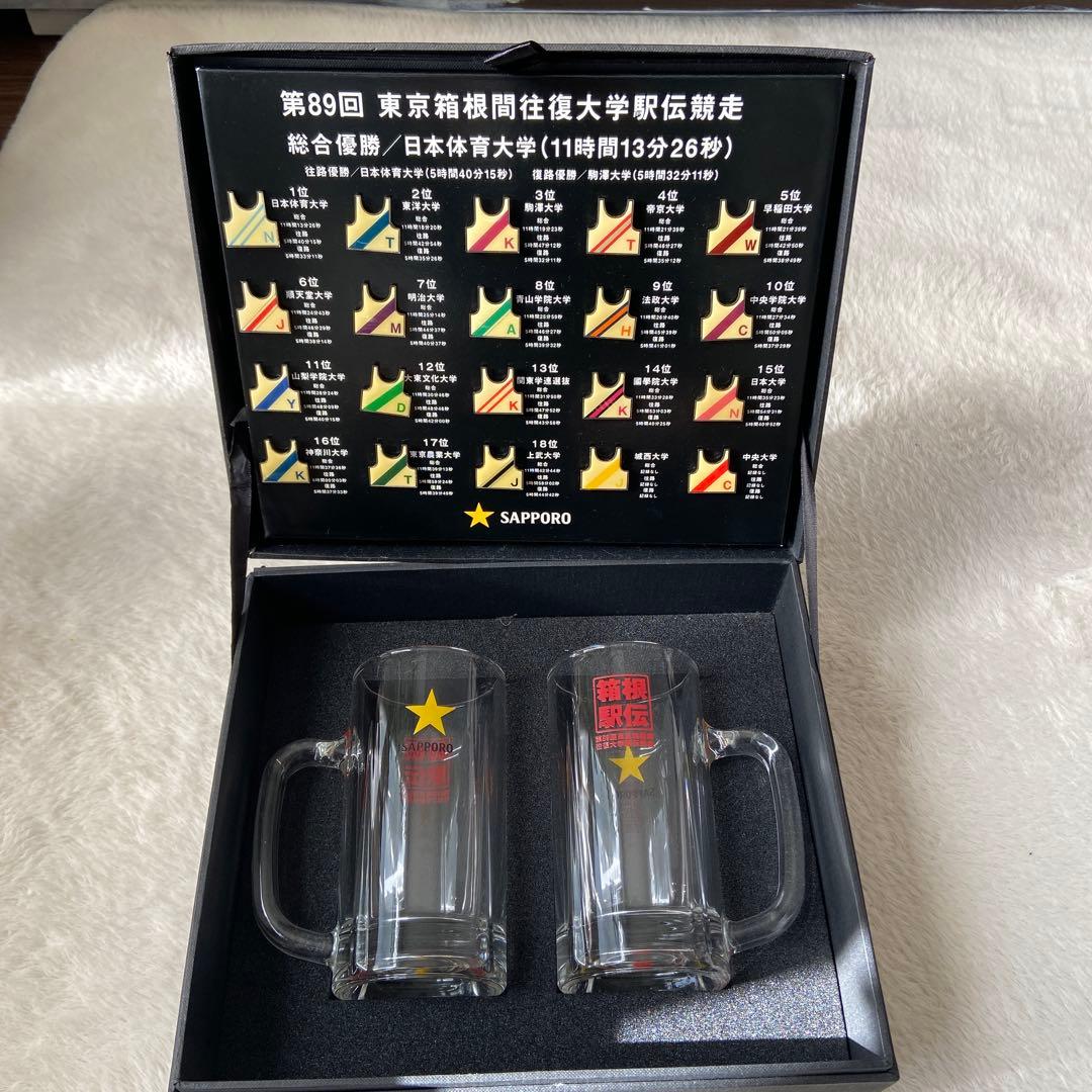 【希少品】第89回箱根駅伝メモリアルボックス サッポロビール