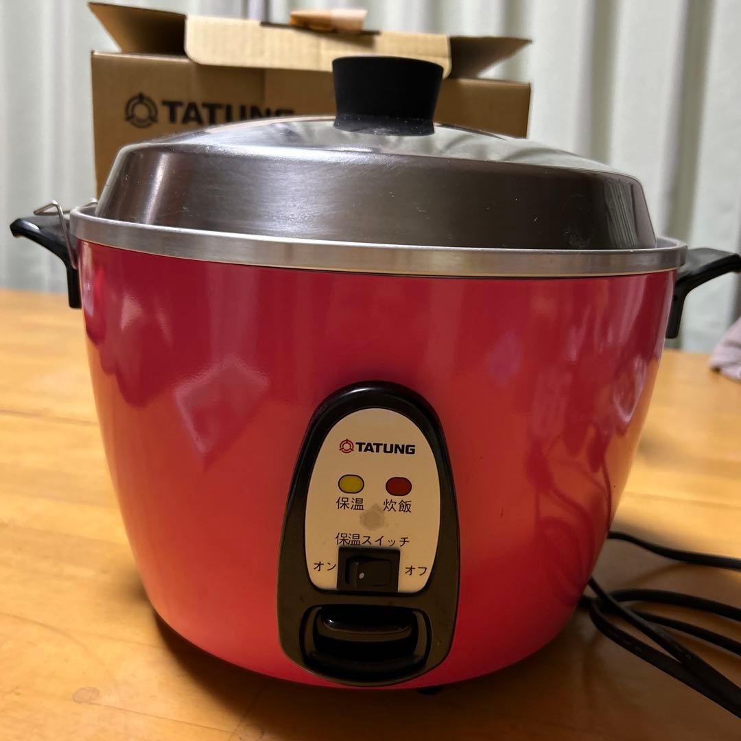 TATUNG 大同電気鍋　レシピ本付き
