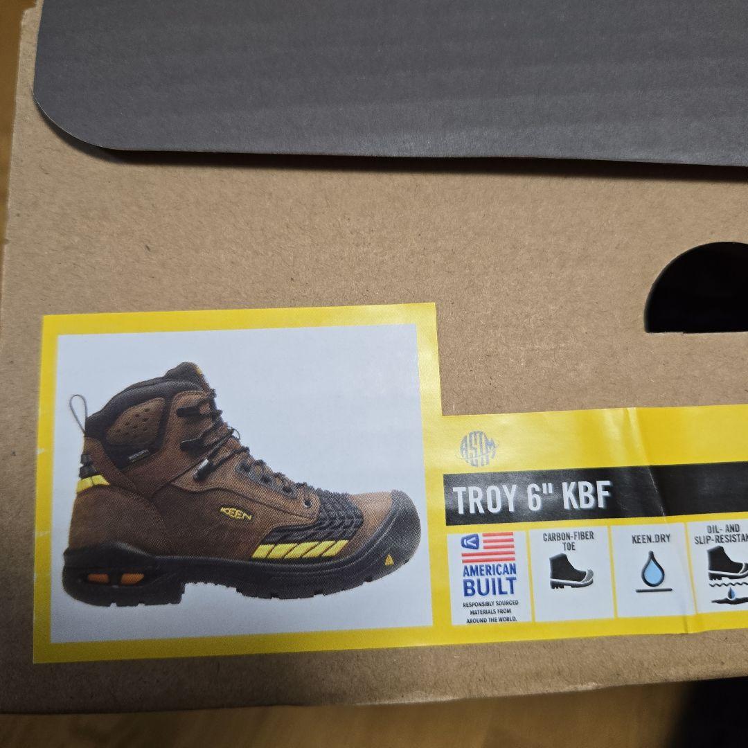 ★ 安全靴 KEEN Utility TROY 6\"KBF WP 新品未使用品