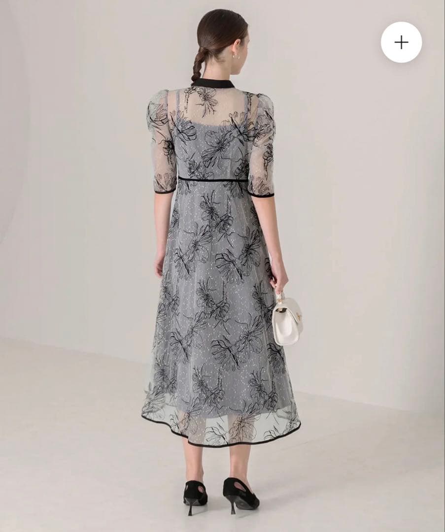 【美品値下げ】leja オケージョンドレス　ワンピースドレス　Sサイズ　結婚式