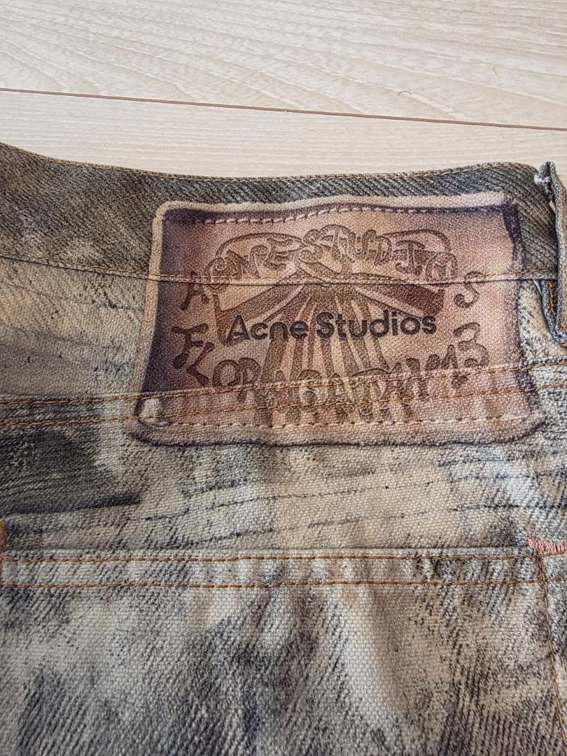 Acne Studios ルーズフィットトラウザーズ1981 cold