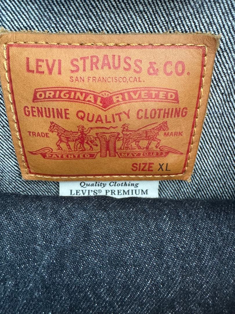 リーバイス　プレミアムブラック　セットアップ　大戦モデル