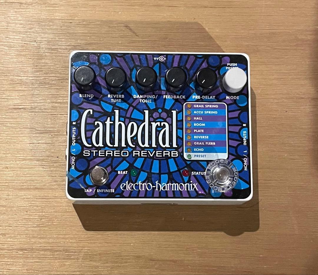 【Electro-Harmonix】 Cathedral リバーブ エフェクター