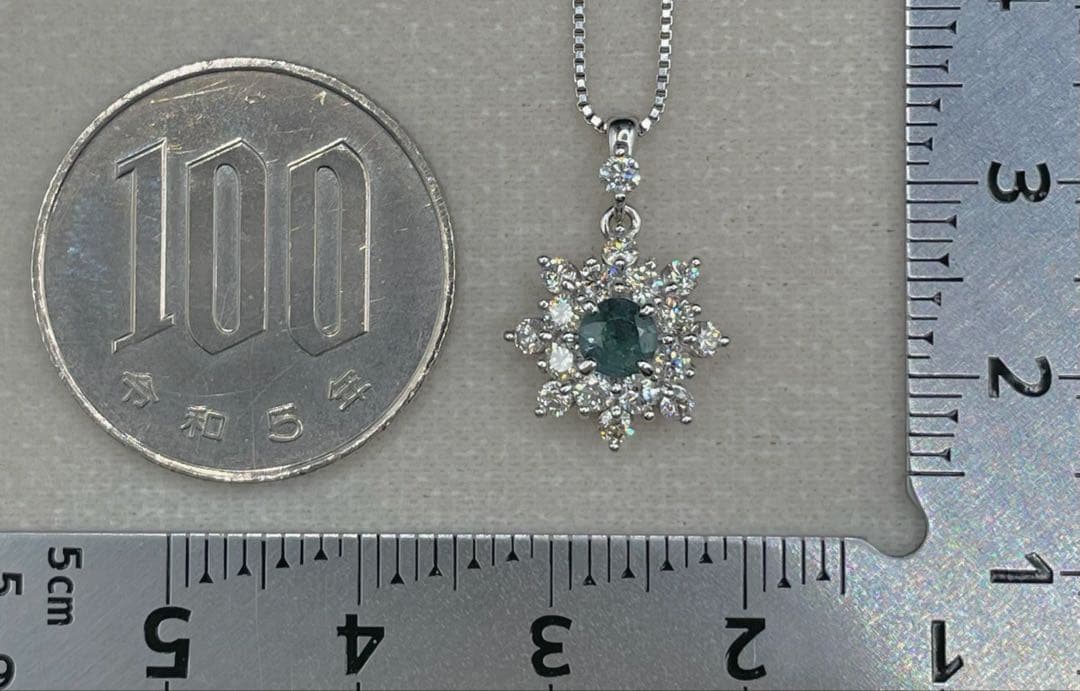 JJ1★高級 アレキサンドライト0.25ct D pt ヘッド ソ付