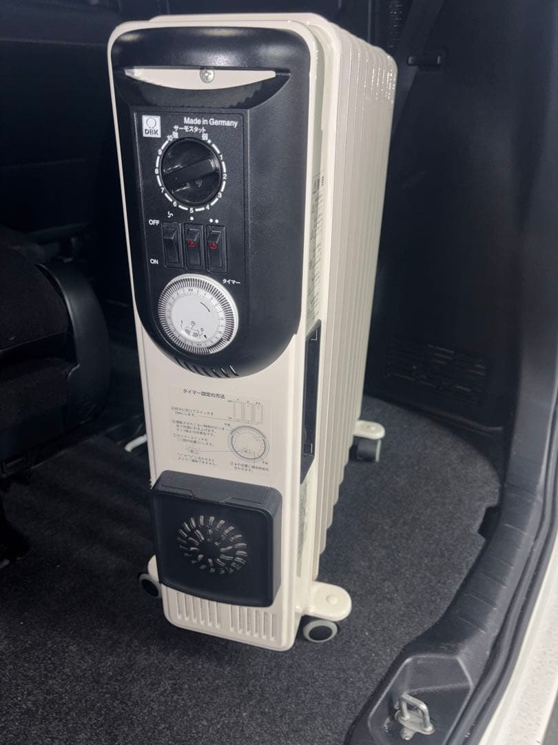 ドイツ製 フィン型オイルヒーター　HEZC13/10J