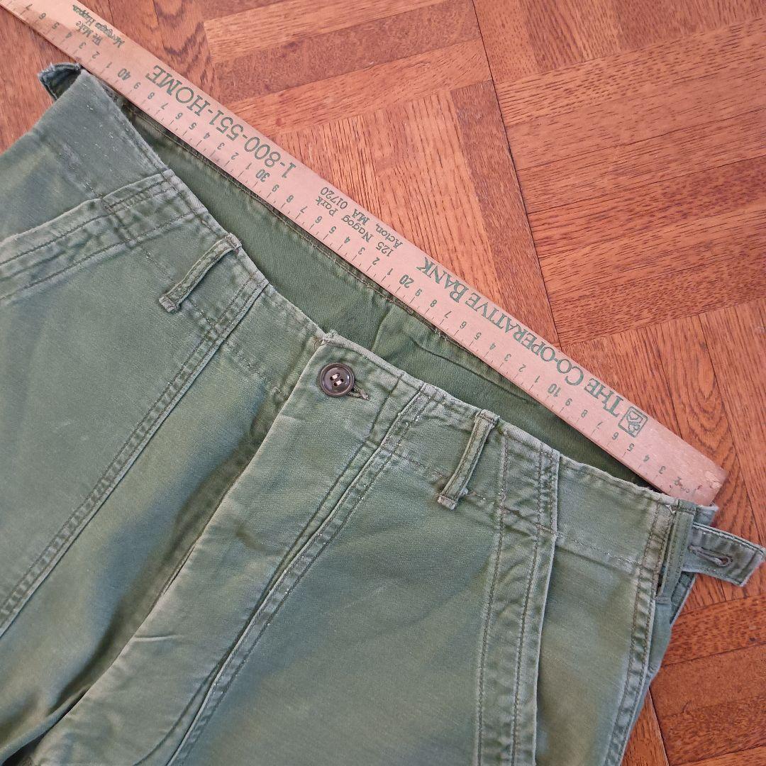 ベイカーパンツ 50s カーゴパンツ ミリタリー ボタンフライ US ARMY