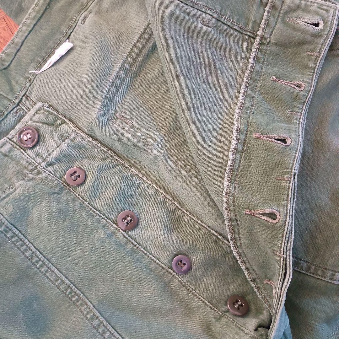 ベイカーパンツ 50s カーゴパンツ ミリタリー ボタンフライ US ARMY