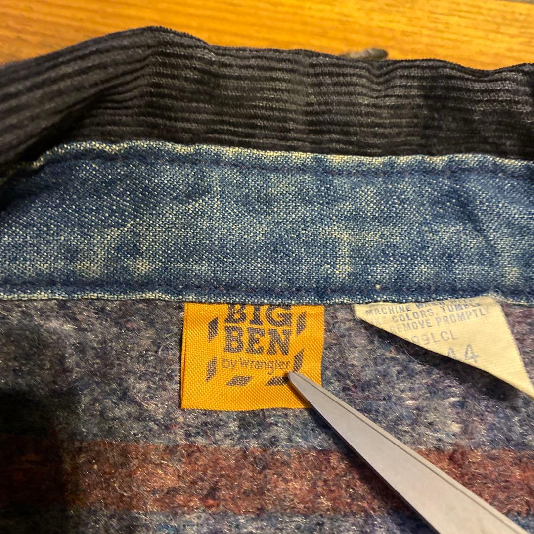 BIG BEN 44 カバーオール 70sから80s 裏地ライナー付き