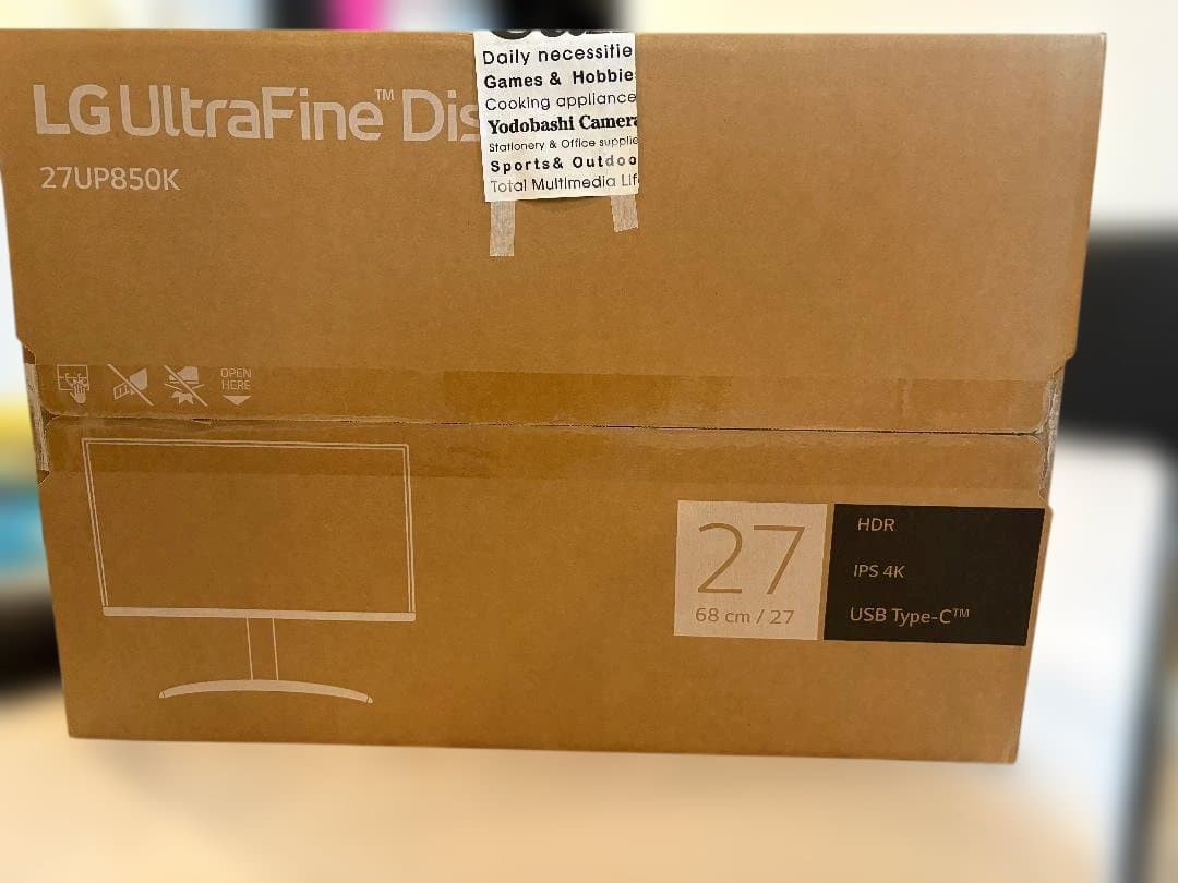 LG UltraFine 27インチ 4Kモニター USB-C給電対応 美品