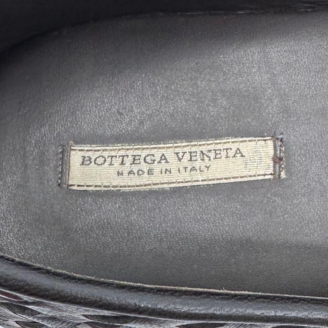 美品✨BOTTEGA VENETA イントレチャート ローファー スタッズ 40