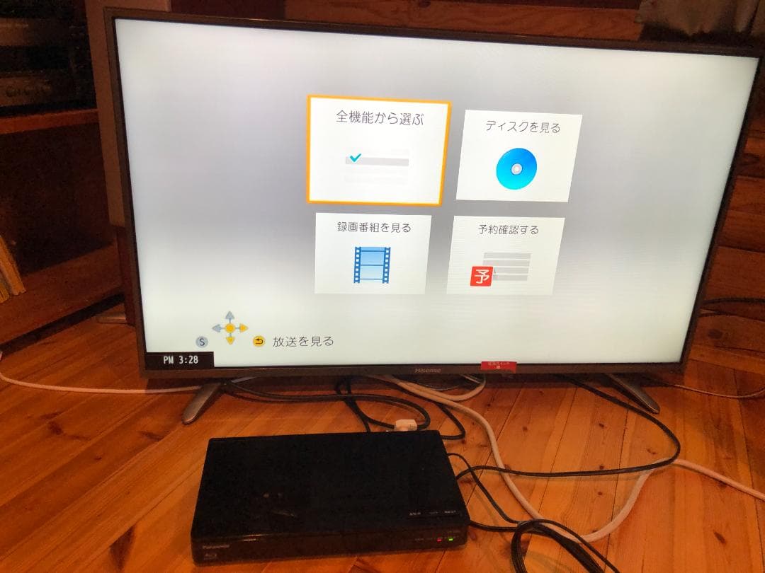 Panasonic UN-TD8S ブルーレイプレーヤー/HDDレコーダー