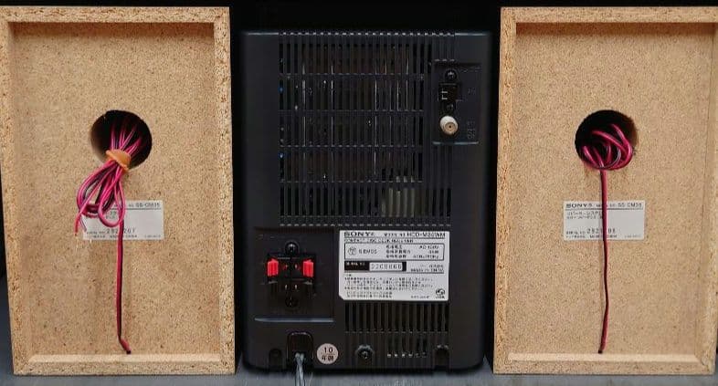 【リモコン】SONY　HCD-M35WMマイクロハイファイコンポーネントシステム