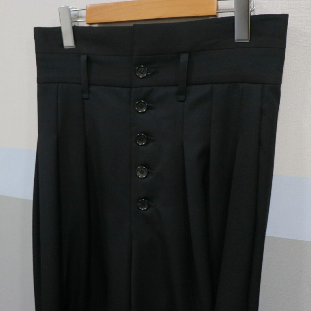 NEMETH 変形ウールスラックス No.20 XSサイズ ブラック